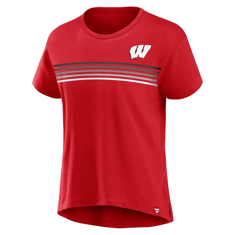 Fanatics Wisconsin Badgers Tie Breaker T-Shirt