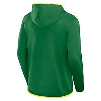 Fanatics /Yellow Oregon Ducks Transitional Hoodie T-Shirt