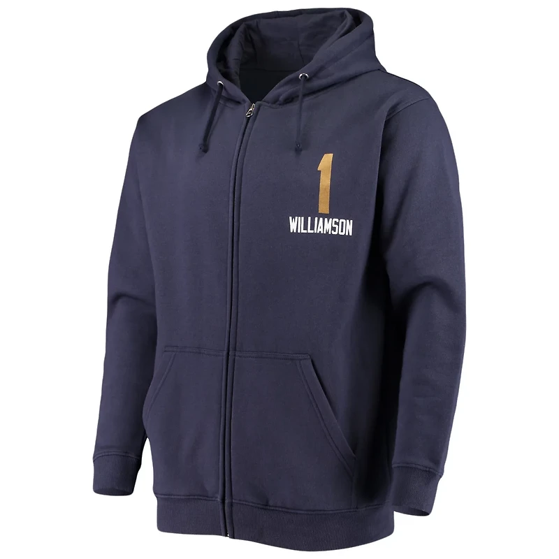 Fanatics Zion Williamson New Orleans Pelicans Player Name  Number Full-Zip Hoodie Jacket