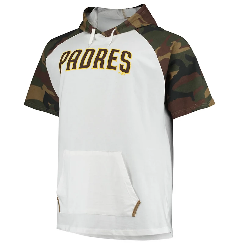 Fernando Tatis Jr Camo San Diego Padres Player Big  Tall Raglan Hoodie T-Shirt