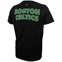 FISLL Boston Celtics 3D Puff Print Sliced Logo T-Shirt