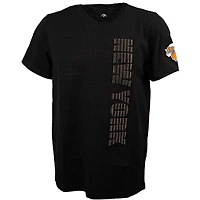 FISLL New York Knicks 3D Puff Print Sliced Logo T-Shirt