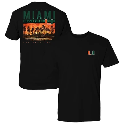FloGrown Miami Hurricanes Best Beach T-Shirt