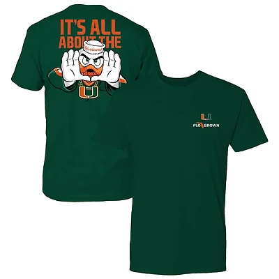 FloGrown Miami Hurricanes Rally Mascot T-Shirt
