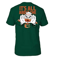 FloGrown Miami Hurricanes Rally Mascot T-Shirt