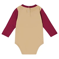 Florida State Seminoles Double Up Long Sleeve Bodysuit  Pant Set