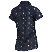 FOCO Houston Astros Floral Button Up Shirt