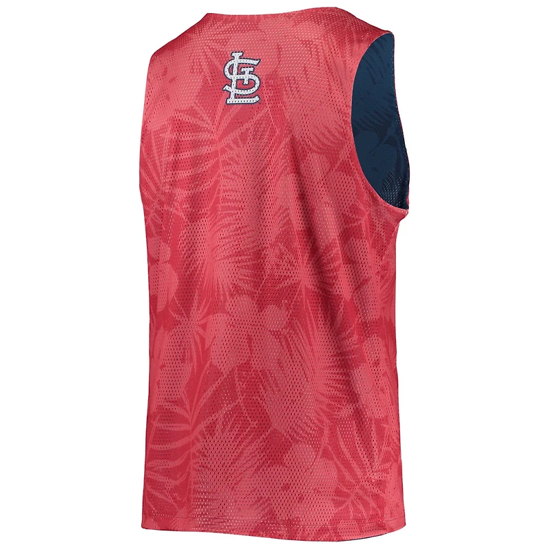 FOCO St Louis Cardinals Floral Reversible Mesh Tank Top