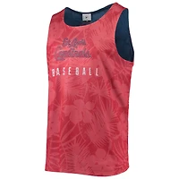 FOCO St Louis Cardinals Floral Reversible Mesh Tank Top