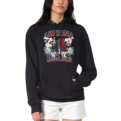 G-III 4Her by Carl Banks Arizona Diamondbacks Flowers Graphic Pullover Hoodie