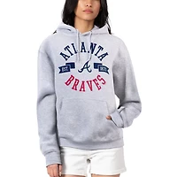 G-III 4Her by Carl Banks Atlanta Braves City Graphic Pullover Hoodie