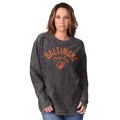 G-III 4Her by Carl Banks Baltimore Orioles Comfy Cord Pullover Sweatshirt