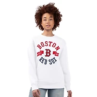 G-III 4Her by Carl Banks Boston Red Sox Team Logo Fleece Pullover Sweatshirt
