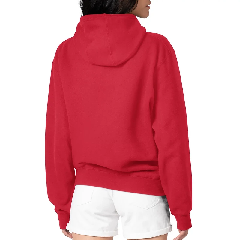 G-III 4Her by Carl Banks Boston Sox City Graphic Pullover Hoodie