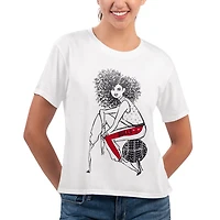 G-III 4Her by Carl Banks Chicago Bulls Play the Ball Cropped T-Shirt