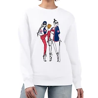 G-III 4Her by Carl Banks Chicago Cubs Baseball Girls Fleece Pullover Sweatshirt