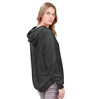 G-III 4Her by Carl Banks Chicago Cubs Jordan Angel Raglan Fleece Pullover Hoodie