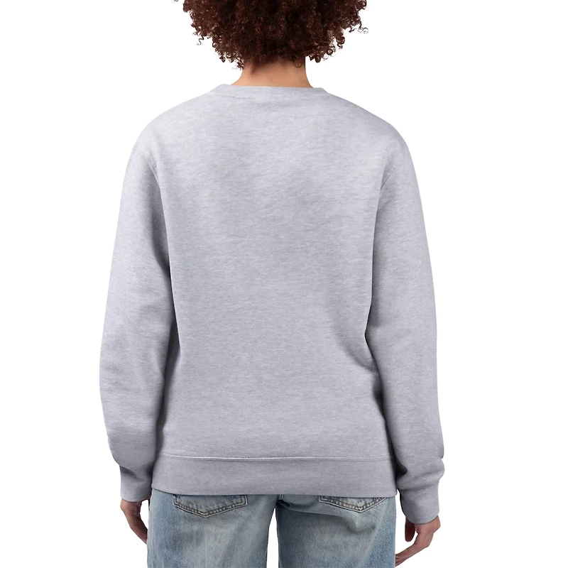 G-III 4Her by Carl Banks Chicago Cubs Team Logo Fleece Pullover Sweatshirt