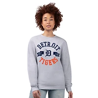 G-III 4Her by Carl Banks Detroit Tigers Team Logo Fleece Pullover Sweatshirt
