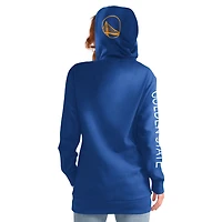 G-III 4Her by Carl Banks Golden State Warriors Base Coach Pullover Hoodie
