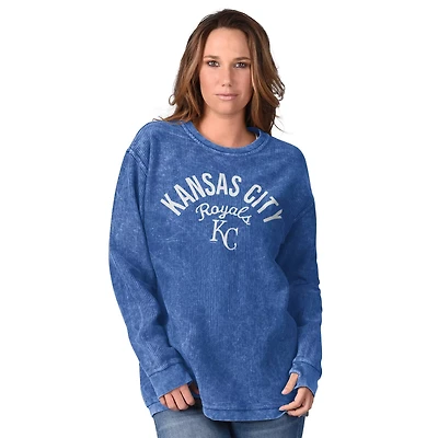 G-III 4Her by Carl Banks Kansas City s Comfy Cord Pullover Sweatshirt
