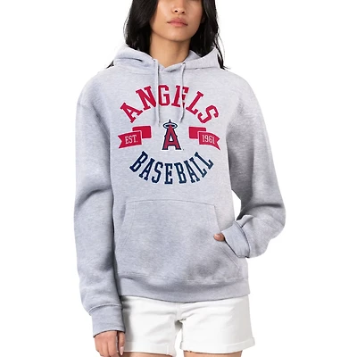 G-III 4Her by Carl Banks Los Angeles Angels City Graphic Pullover Hoodie