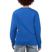 G-III 4Her by Carl Banks Los Angeles Dodgers Flowers Graphic Pullover Sweatshirt