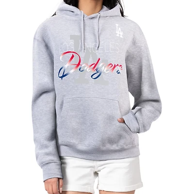 G-III 4Her by Carl Banks Los Angeles Dodgers Shadow Logo Graphic Pullover Hoodie