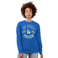 G-III 4Her by Carl Banks Los Angeles Dodgers Team Logo Fleece Pullover Sweatshirt
