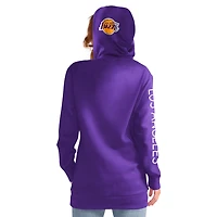 G-III 4Her by Carl Banks Los Angeles Lakers Base Coach Pullover Hoodie