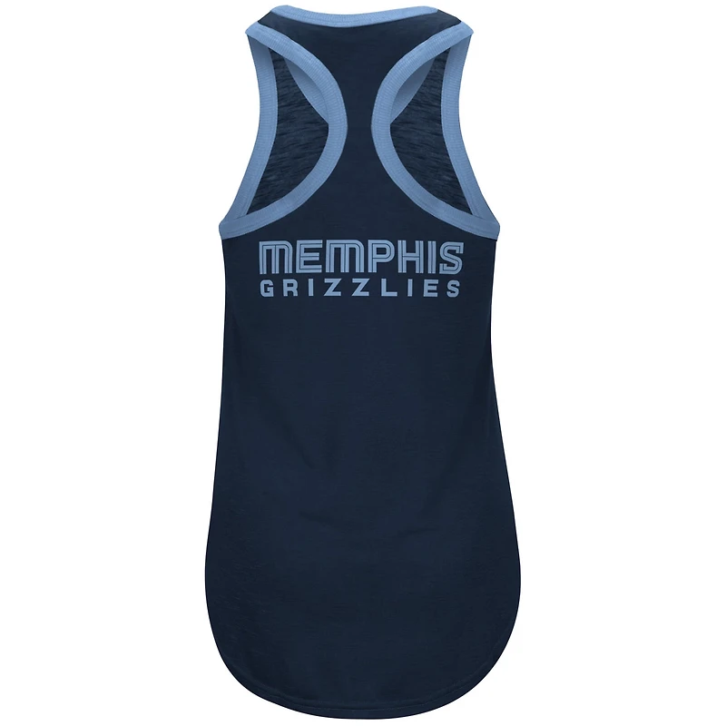 G-III 4Her by Carl Banks Memphis Grizzlies Showdown Scoop-Neck Racerback Tank Top