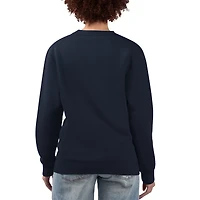 G-III 4Her by Carl Banks Milwaukee Brewers Team Logo Fleece Pullover Sweatshirt