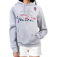 G-III 4Her by Carl Banks Minnesota Twins Shadow Logo Graphic Pullover Hoodie