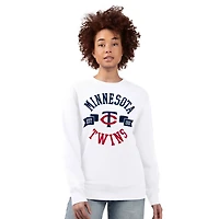 G-III 4Her by Carl Banks Minnesota Twins Team Logo Fleece Pullover Sweatshirt