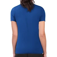 G-III 4Her by Carl Banks New York Knicks Super-Slim Fit Lightweight Flowers Team Logo Graphic T-Shirt