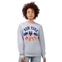 G-III 4Her by Carl Banks New York Mets Team Logo Fleece Pullover Sweatshirt