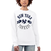 G-III 4Her by Carl Banks New York Yankees Team Logo Fleece Pullover Sweatshirt