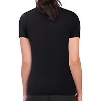 G-III 4Her by Carl Banks Oklahoma City Thunder Super-Slim Fit Lightweight Flowers Team Logo Graphic T-Shirt