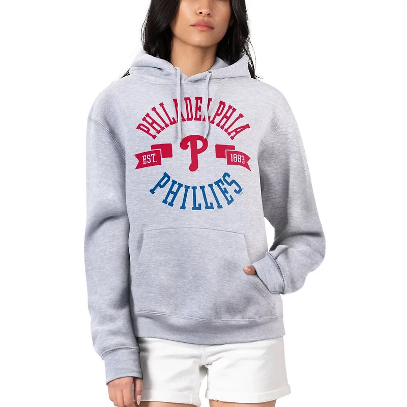 G-III 4Her by Carl Banks Philadelphia Phillies City Graphic Pullover Hoodie