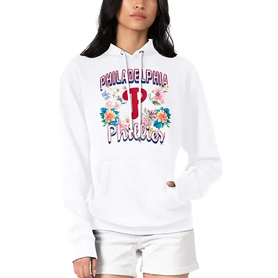 G-III 4Her by Carl Banks Philadelphia Phillies Flowers Graphic Pullover Hoodie