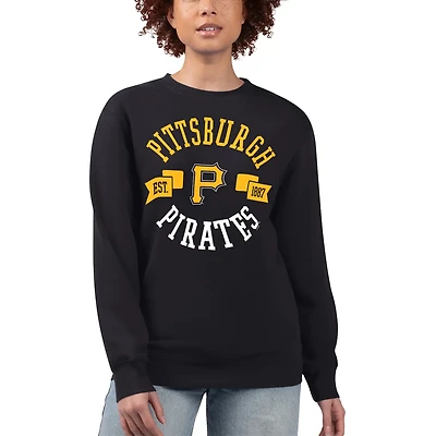 G-III 4Her by Carl Banks Pittsburgh Pirates Team Logo Fleece Pullover Sweatshirt