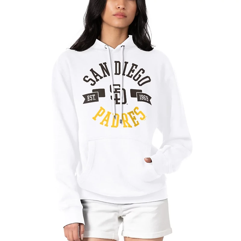 G-III 4Her by Carl Banks San Diego Padres City Graphic Pullover Hoodie
