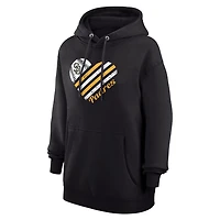 G-III 4Her by Carl Banks San Diego Padres Heart Fleece Pullover Hoodie