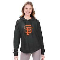 G-III 4Her by Carl Banks San Francisco Giants Jordan Angel Raglan Fleece Pullover Hoodie