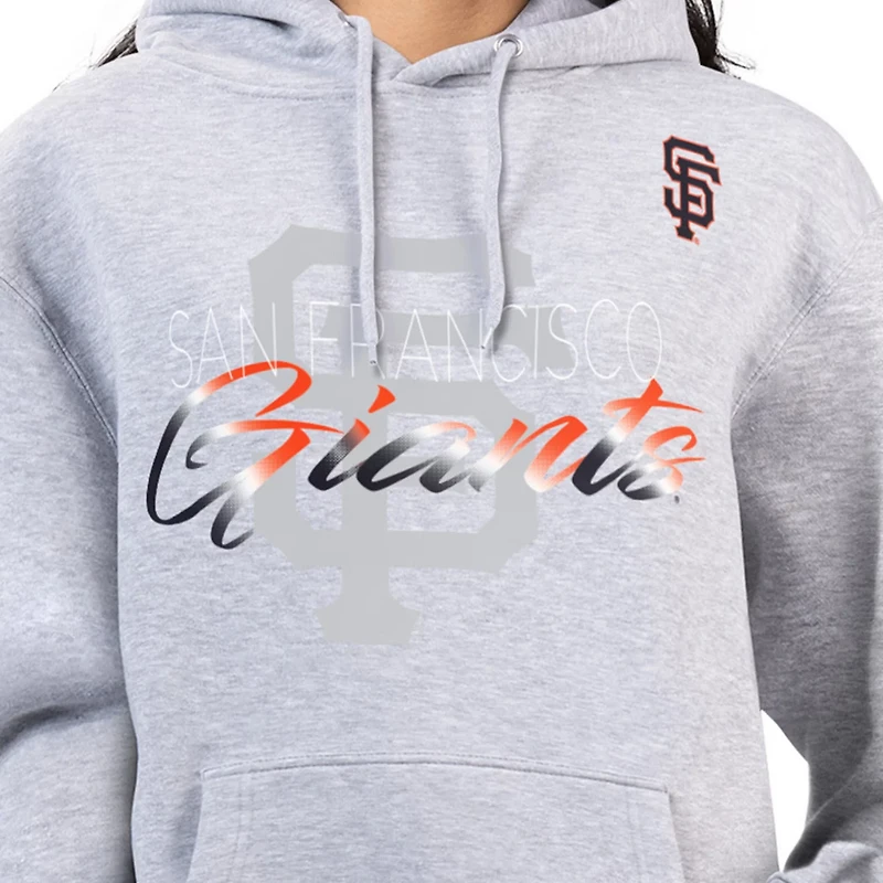G-III 4Her by Carl Banks San Francisco Giants Shadow Logo Graphic Pullover Hoodie
