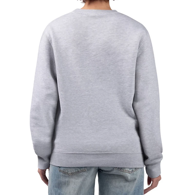G-III 4Her by Carl Banks Seattle Mariners Heart Logo Fleece Pullover Sweatshirt