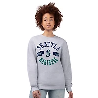 G-III 4Her by Carl Banks Seattle Mariners Team Logo Fleece Pullover Sweatshirt