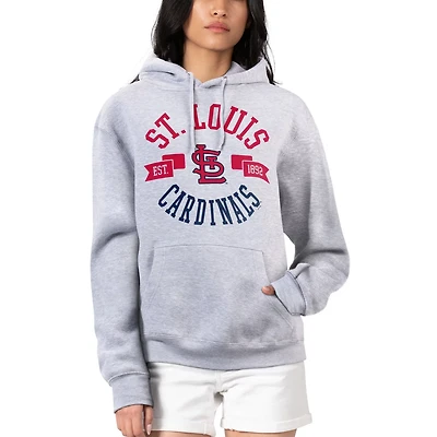 G-III 4Her by Carl Banks St Louis Cardinals City Graphic Pullover Hoodie