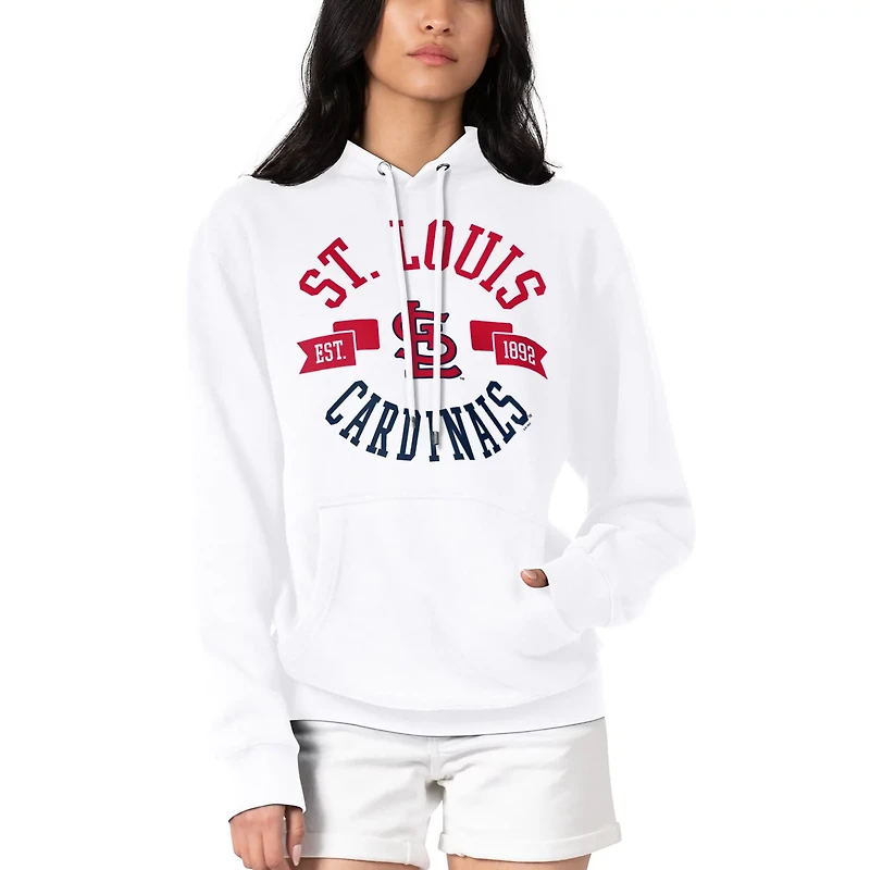 G-III 4Her by Carl Banks St Louis Cardinals City Graphic Pullover Hoodie