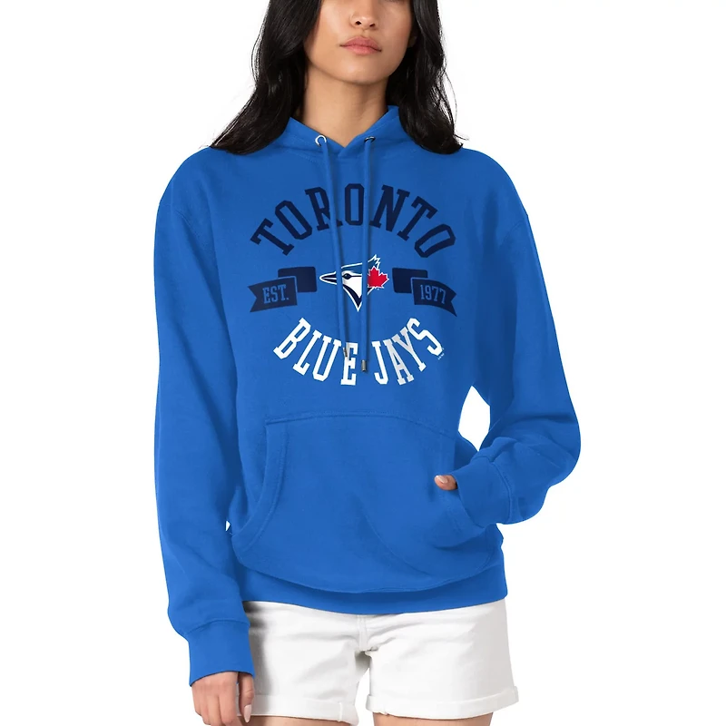 G-III 4Her by Carl Banks Toronto Blue Jays City Graphic Pullover Hoodie